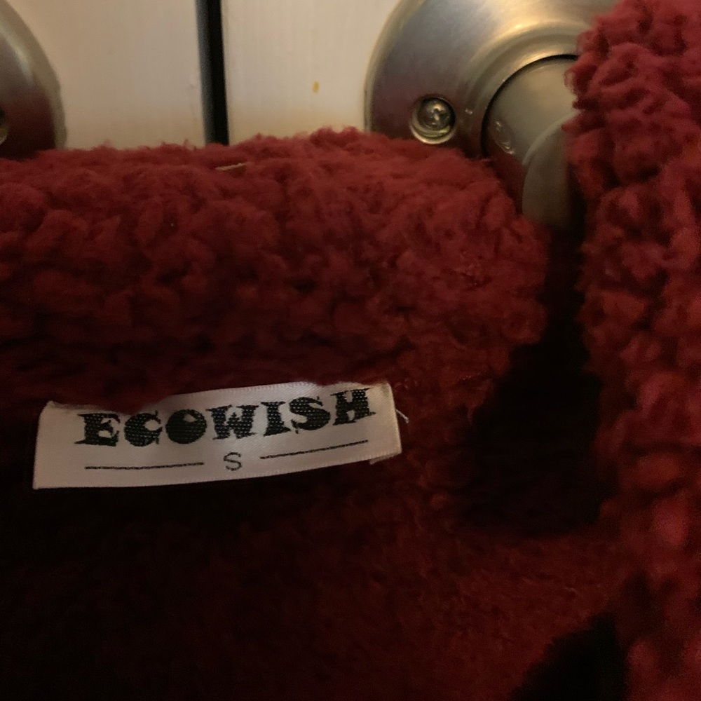 Fuzzy faux sherpa trucker jacket - Picture 5 of 5